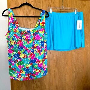 Plus size Tankini set. Sz 20.